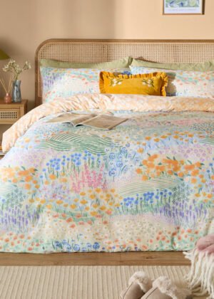 Florin Reversible Duvet Cover Set Multicolour